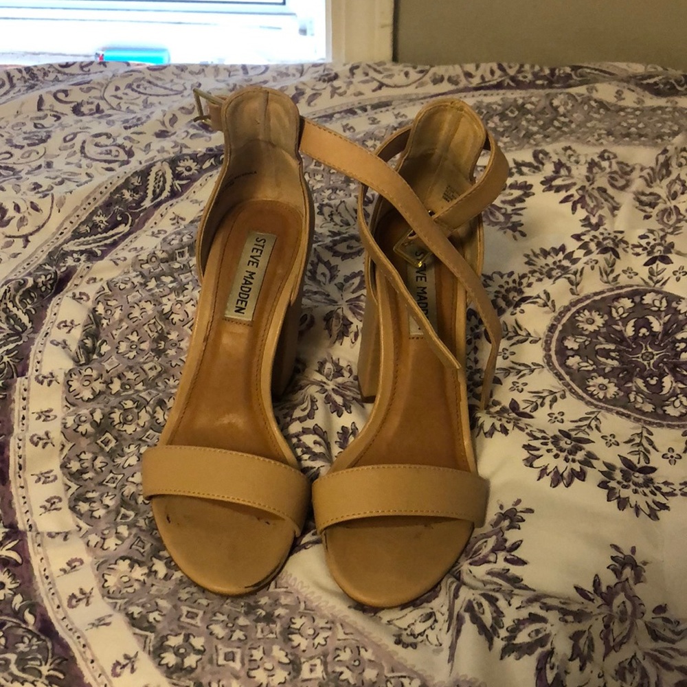 Nude Steve Madden Heels